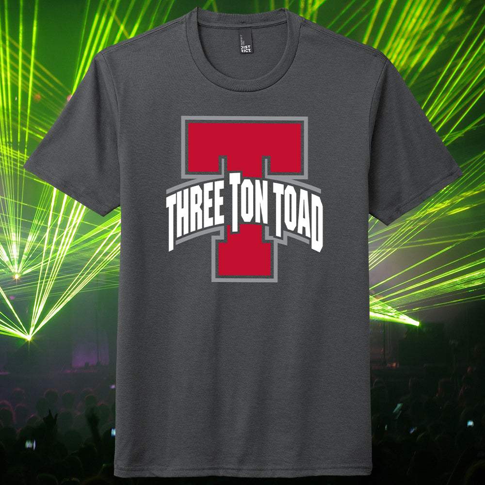 Three Ton Toad Block T Tri-Blend Tee