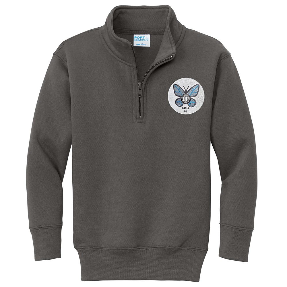 Emma Gage Memorial Youth Quarter Zip Pullover Sweatshirt