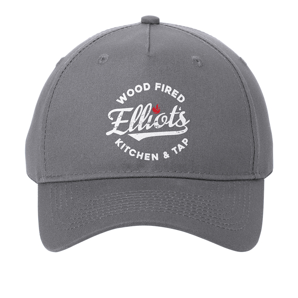 Elliots Wood Fired Kitchen and Tap Logo Twill Cap