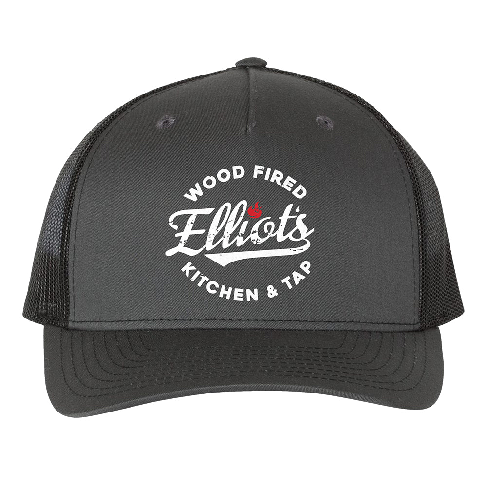 Elliots Wood Fired Kitchen and Tap Logo Trucker Cap