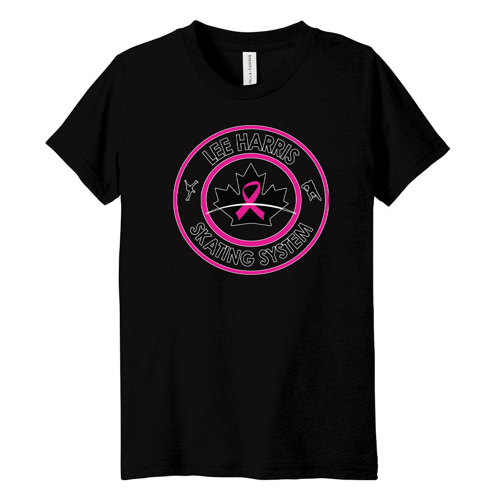 Youth Breast Cancer LHSS Logo Triblend T-Shirt
