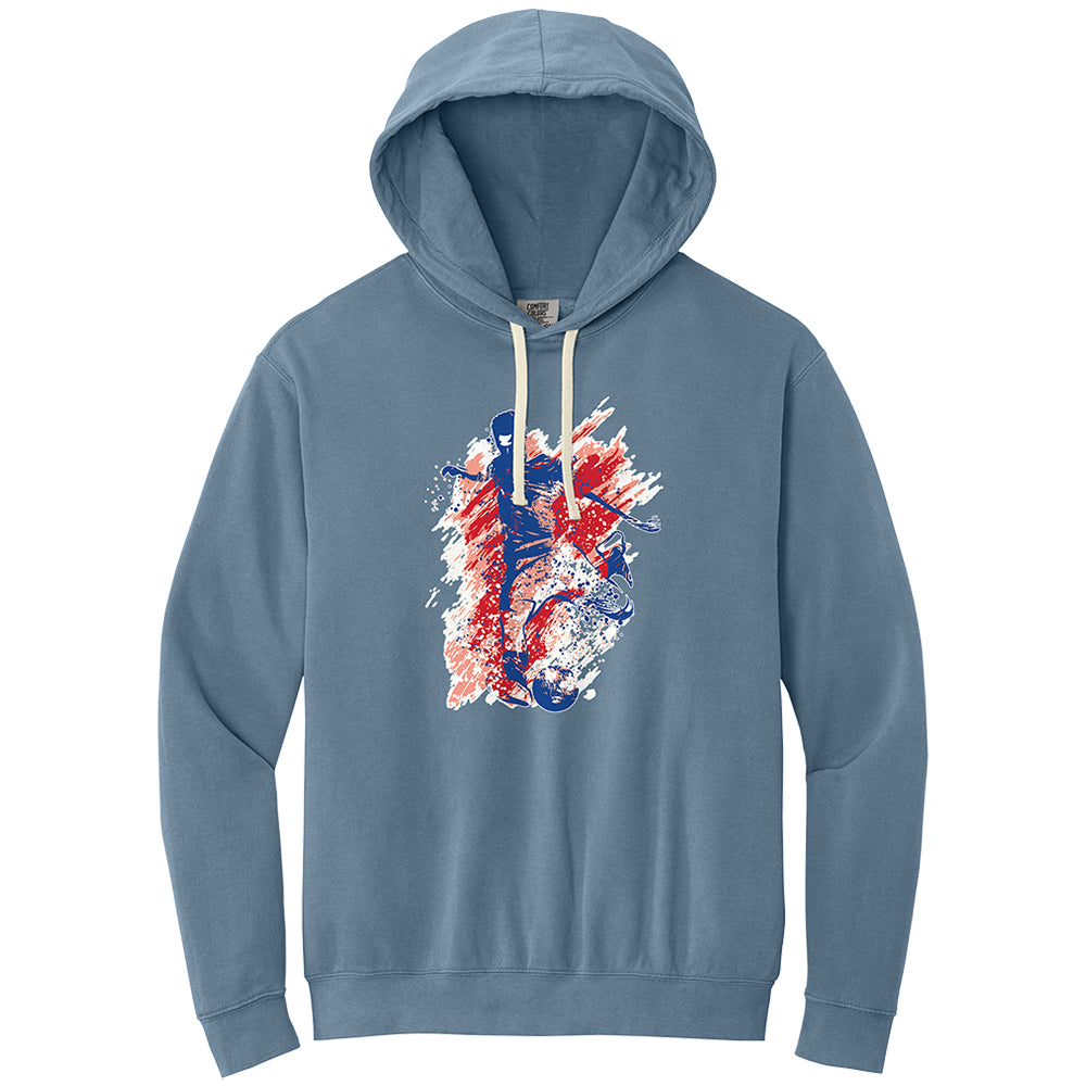 Adult Soccer Guy Hoodie