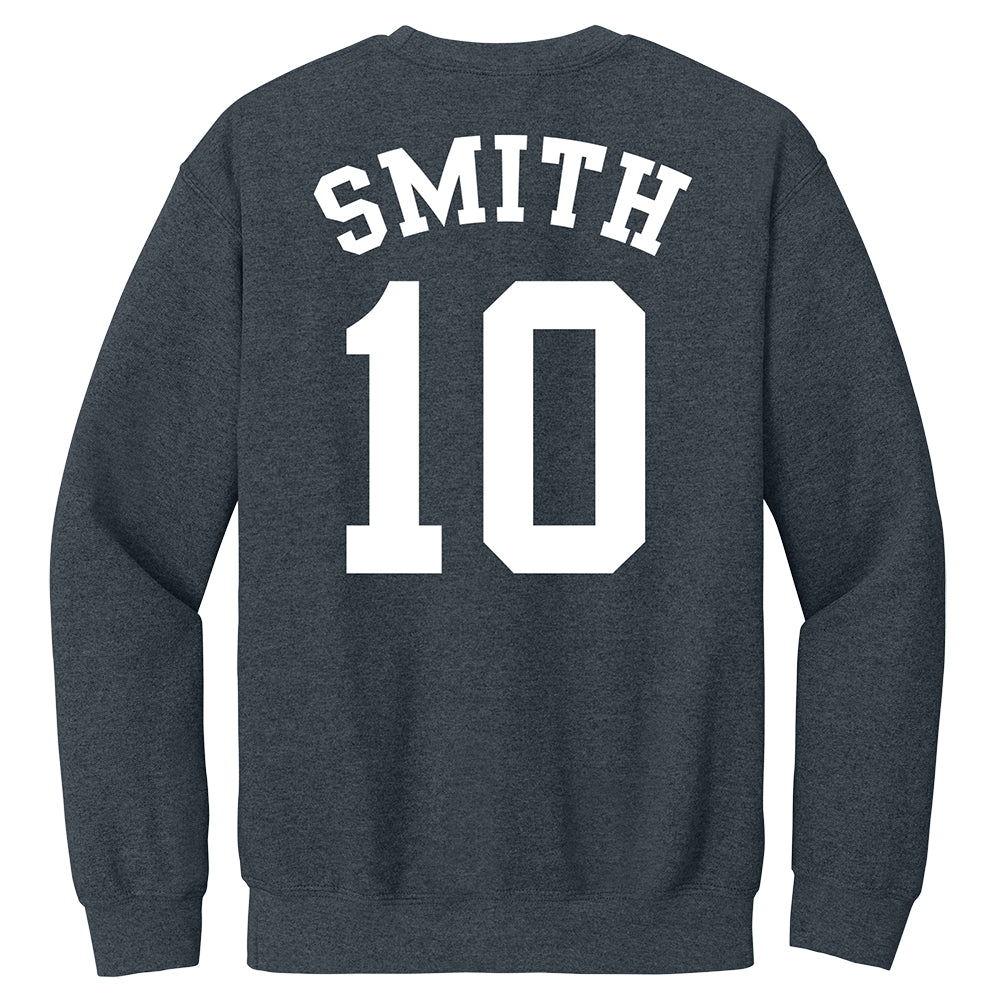 Senior Soccer Mom Crewneck Sweatshirt