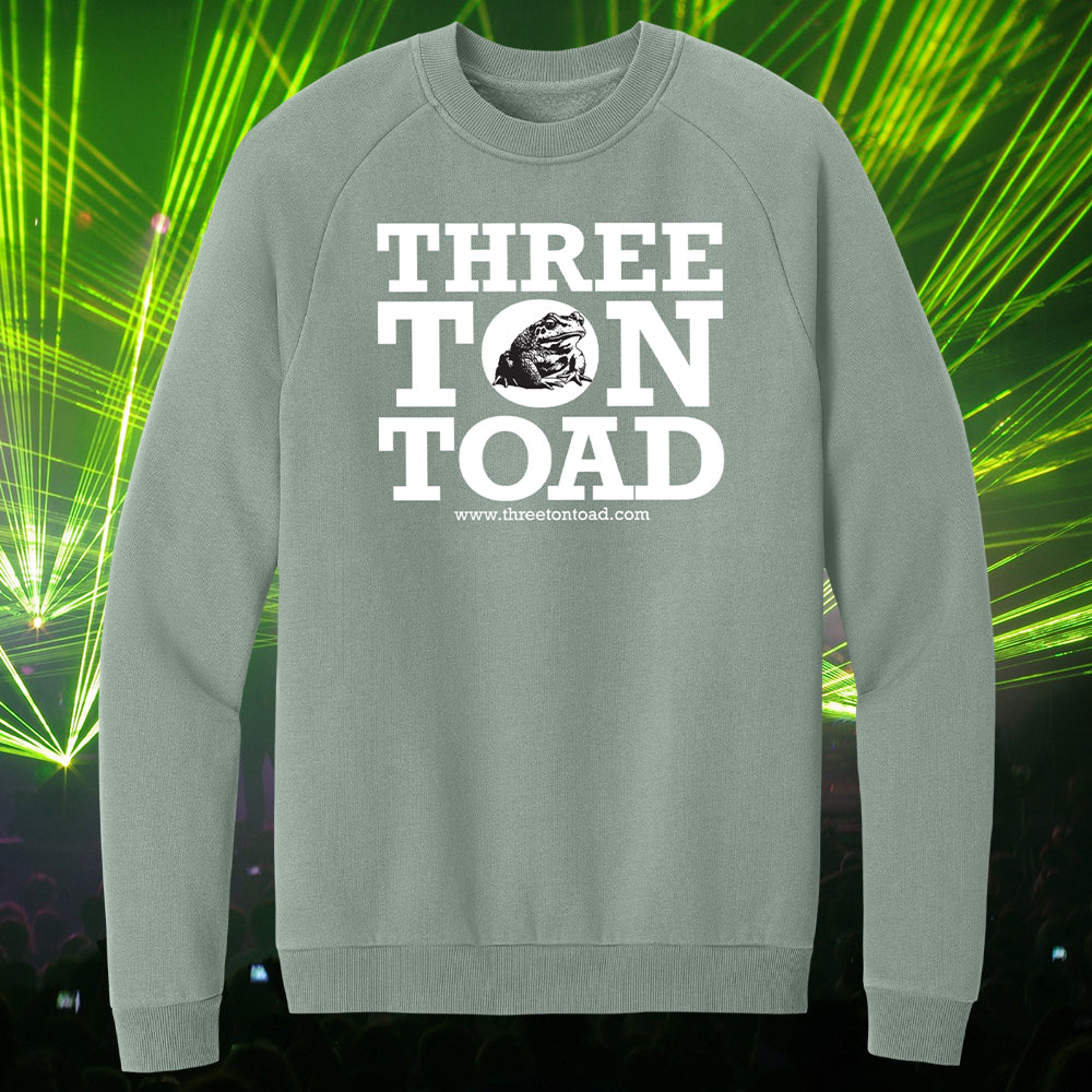 Three Ton Toad Logo Fleece Crewneck Sweatshirt