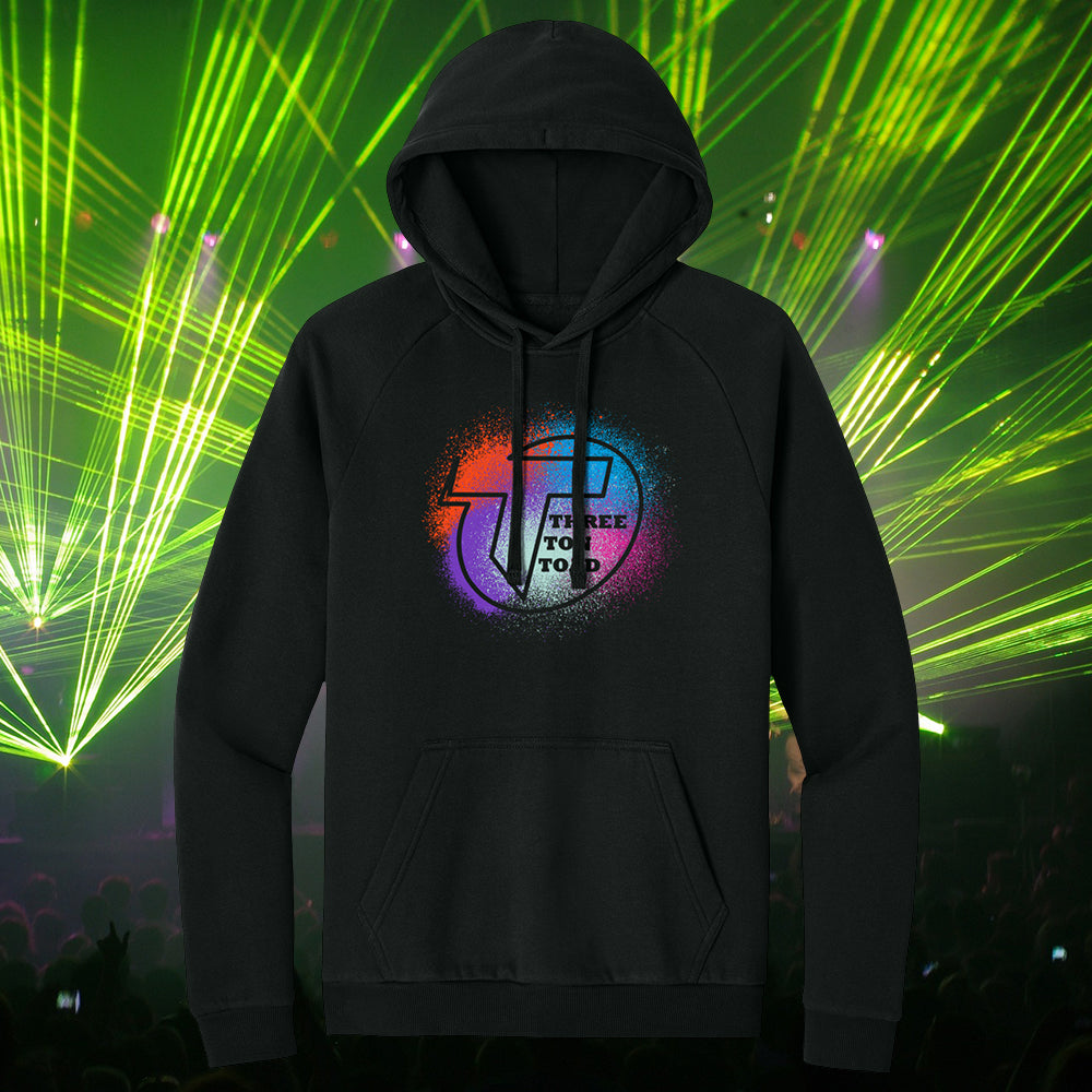 Three Ton Toad Splatter Logo Fleece Hoodie