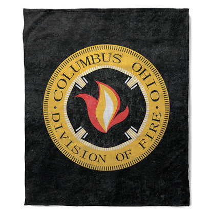 Plush Minky Blanket Columbus Fire Department