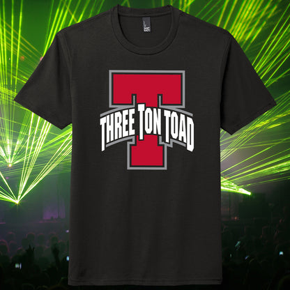 Three Ton Toad Block T Tri-Blend Tee