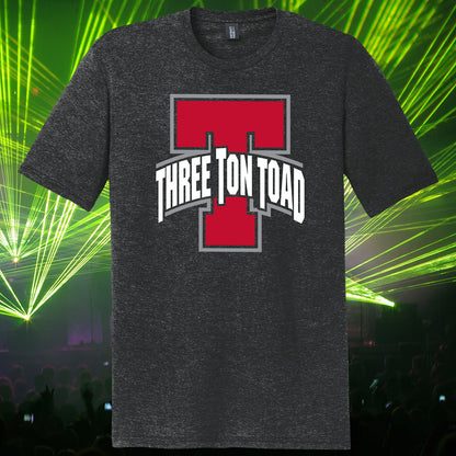 Three Ton Toad Block T Tri-Blend Tee