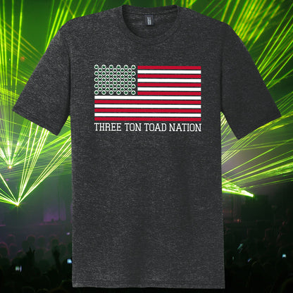 Three Ton Toad Nation Tri-Blend Tee