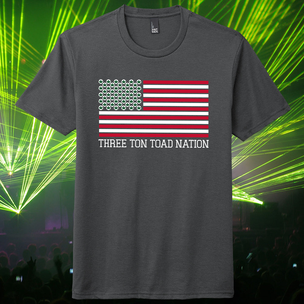 Three Ton Toad Nation Tri-Blend Tee