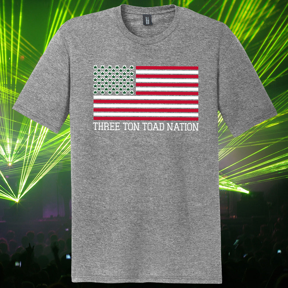 Three Ton Toad Nation Tri-Blend Tee