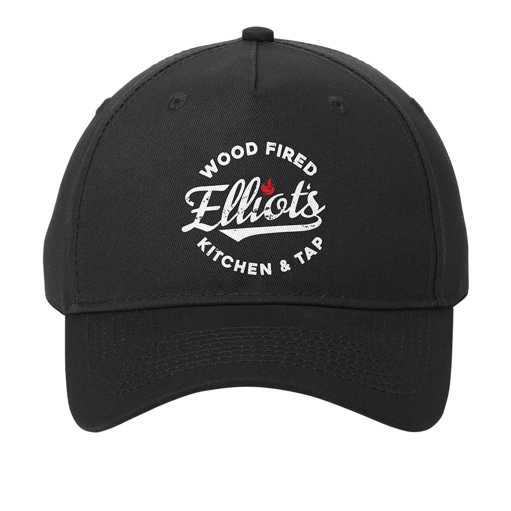 Elliots Wood Fired Kitchen and Tap Logo Twill Cap
