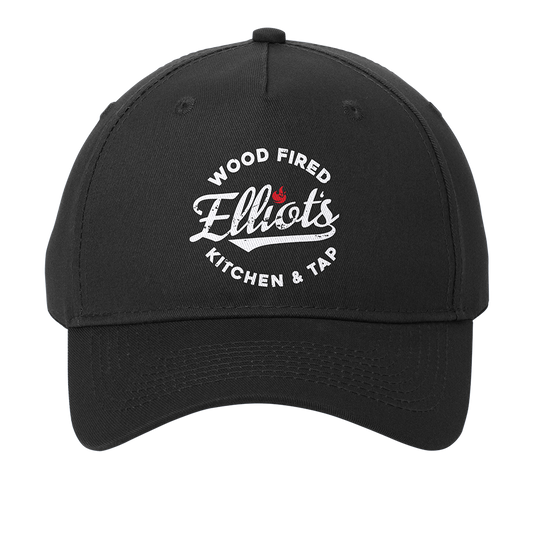 Elliots Wood Fired Kitchen and Tap Logo Twill Cap