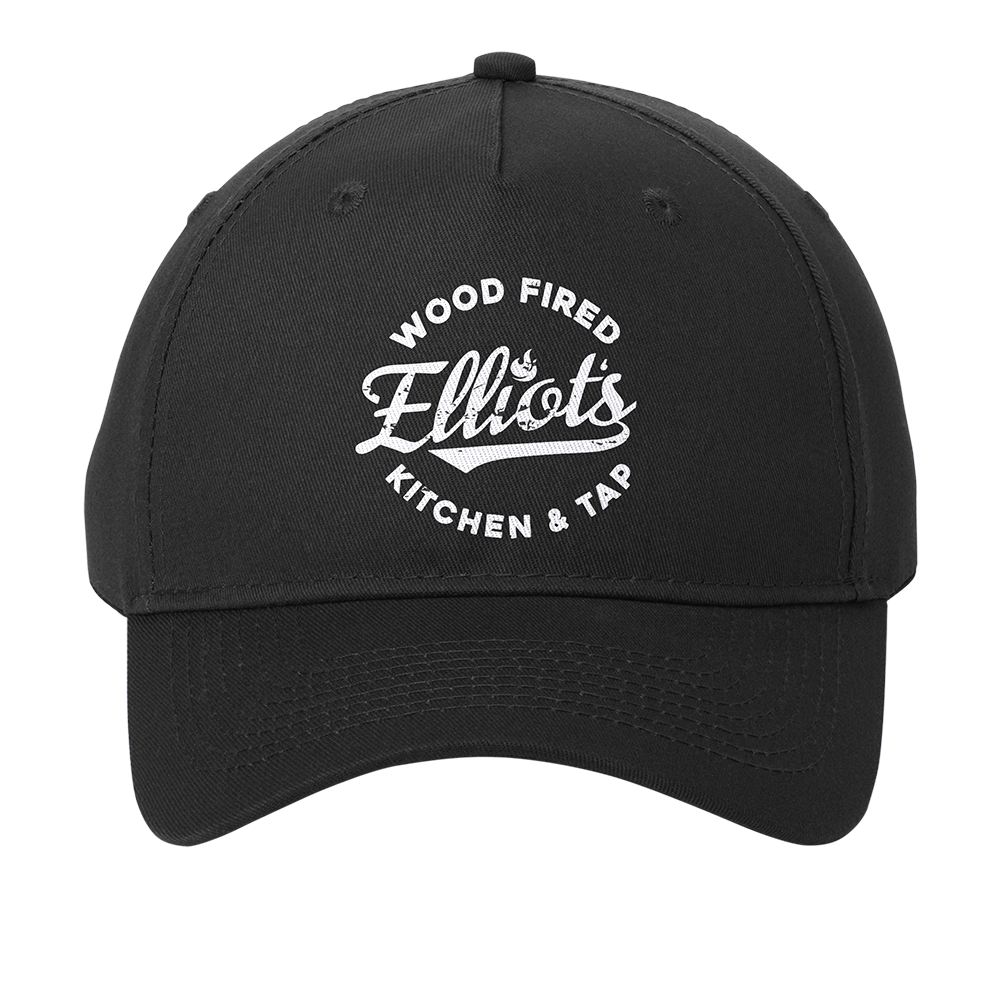 Elliots Wood Fired Kitchen and Tap Logo Twill Cap