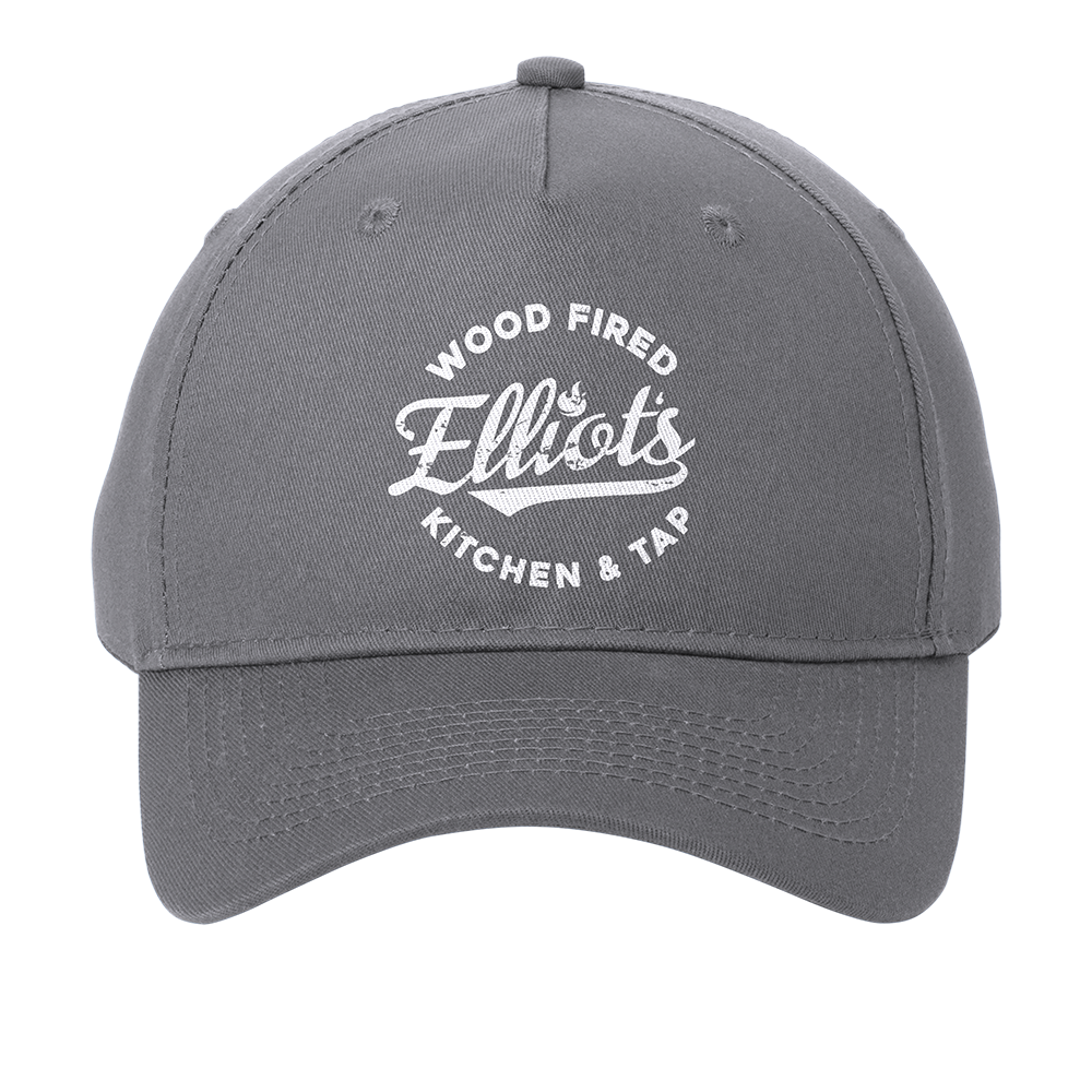 Elliots Wood Fired Kitchen and Tap Logo Twill Cap