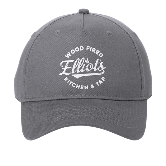 Elliots Wood Fired Kitchen and Tap Logo Twill Cap