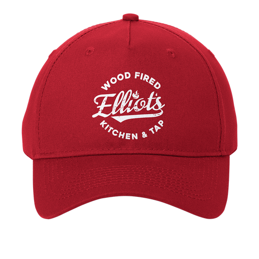 Elliots Wood Fired Kitchen and Tap Logo Twill Cap