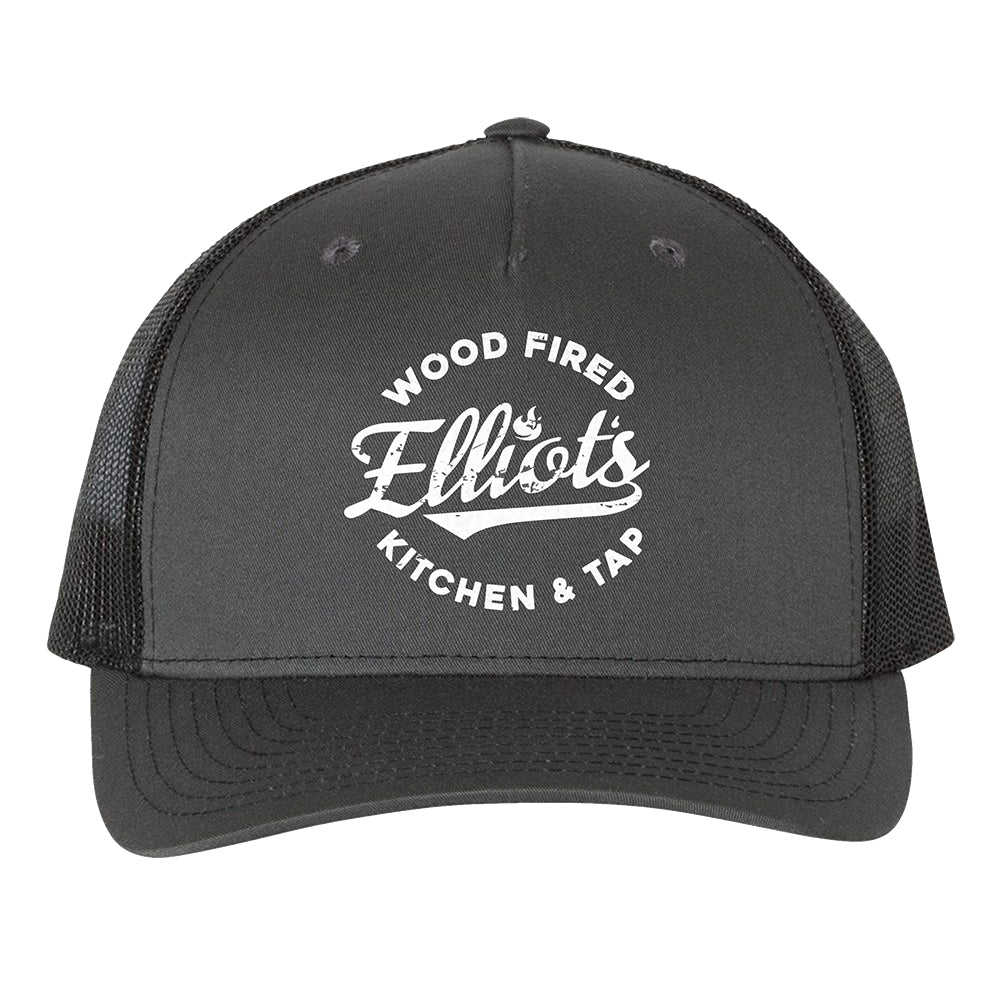 Elliots Wood Fired Kitchen and Tap Logo Trucker Cap