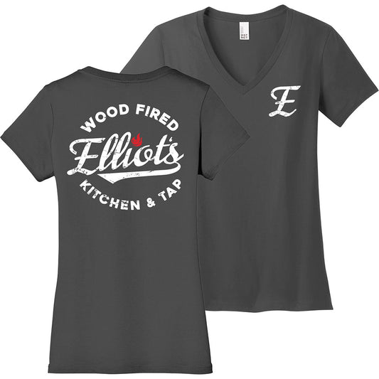 Elliot's Wood Fired Kitchen and Tap Women's V-Neck
