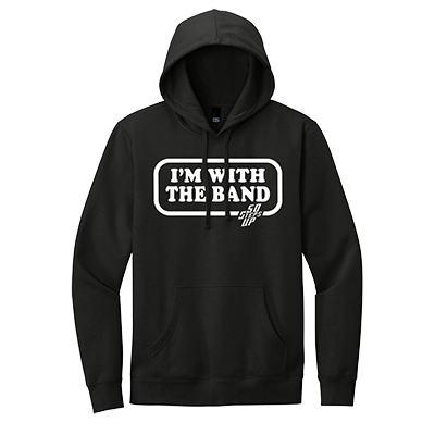50 Steps Up - I'm With The Band Fleece Hoodie