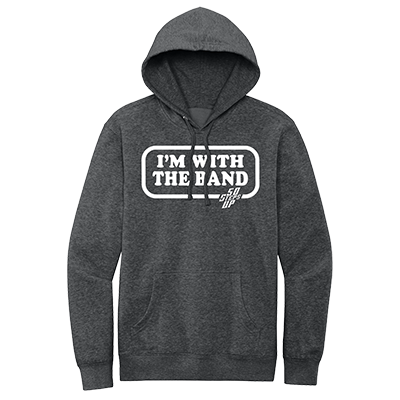 50 Steps Up - I'm With The Band Fleece Hoodie