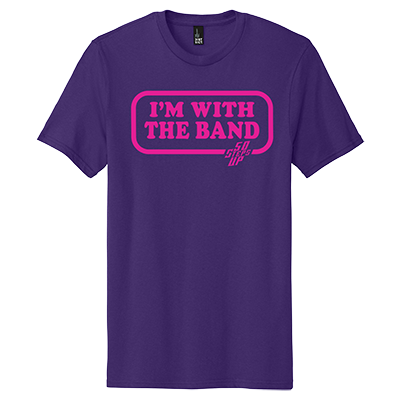 50 Steps Up - I'm With The Band District Concert Tee