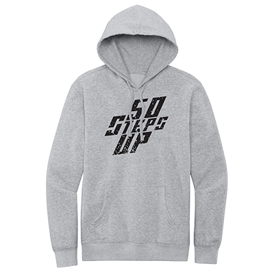 50 Steps Up Logo Fleece Hoodie