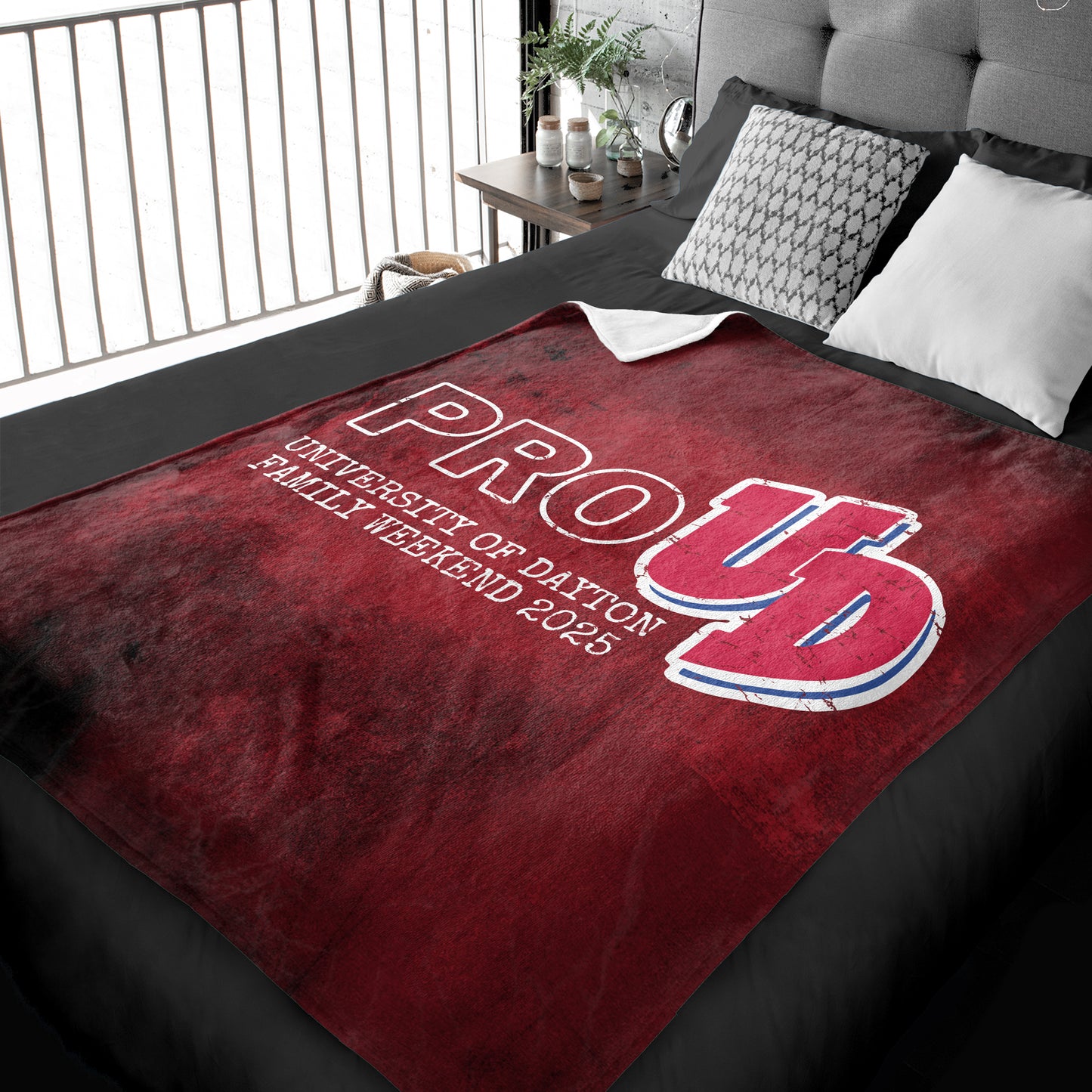 University of Dayton Family Weekend 50X60 Blanket