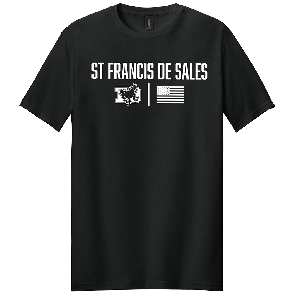 St. Francis DeSales High School Flag Tee