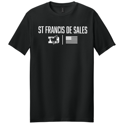 St. Francis DeSales High School Flag Tee