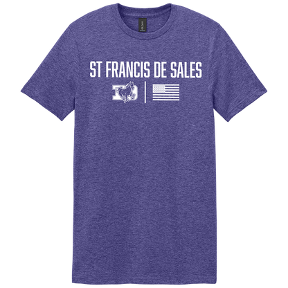 St. Francis DeSales High School Flag Tee