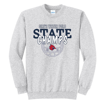 Adult Port & Company® Core Fleece Crewneck Sweatshirt