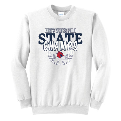 Adult Port & Company® Core Fleece Crewneck Sweatshirt
