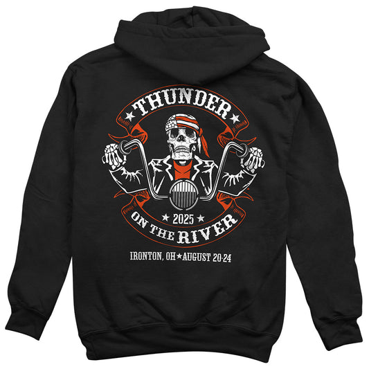 Thunder On The River Orange Banners Hoodie