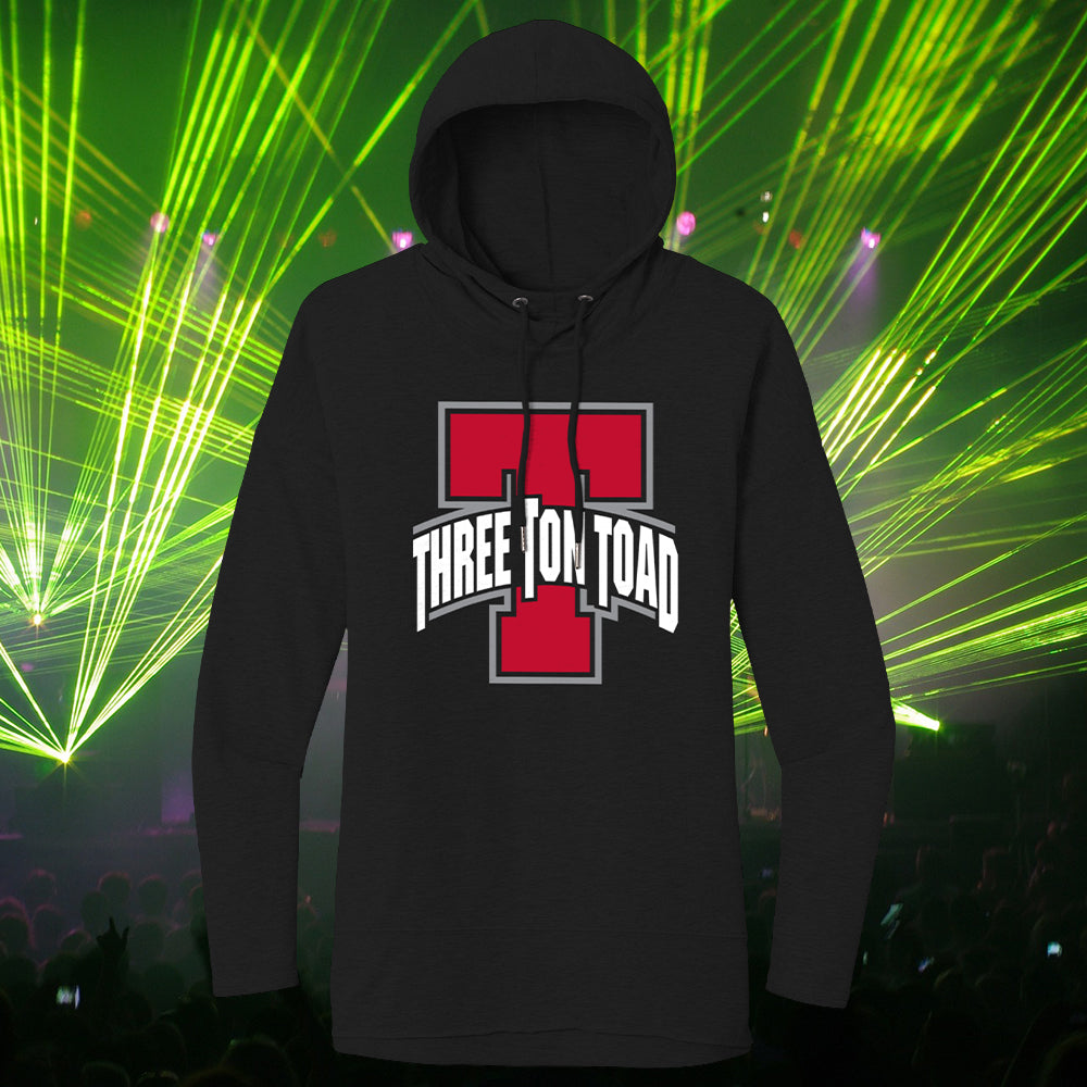 Three Ton Toad Block T Women's Featherweight Hoodie