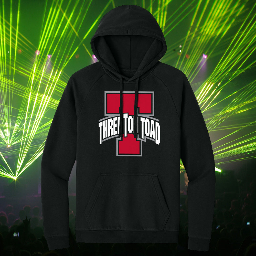 Three Ton Toad Block T Fleece Hoodie