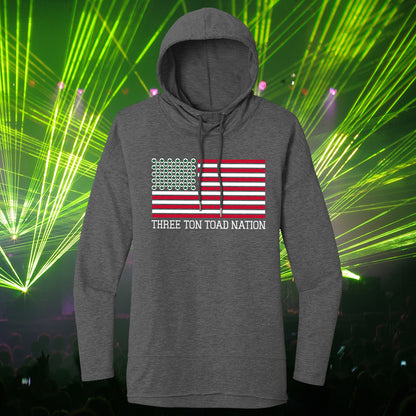 Three Ton Toad Nation Women's Featherweight Hoodie