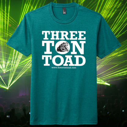 Three Ton Toad Logo Tri-Blend Tee
