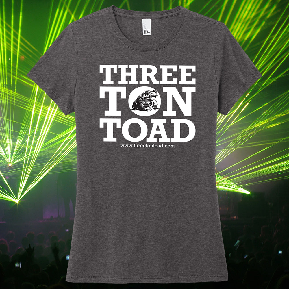 Three Ton Toad Logo Women's Tri-Blend T-Shirt