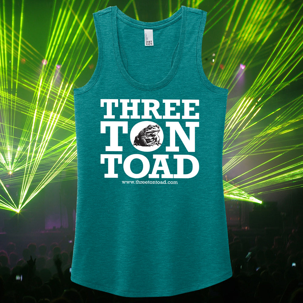 Three Ton Toad Logo Women's Racerback Tank