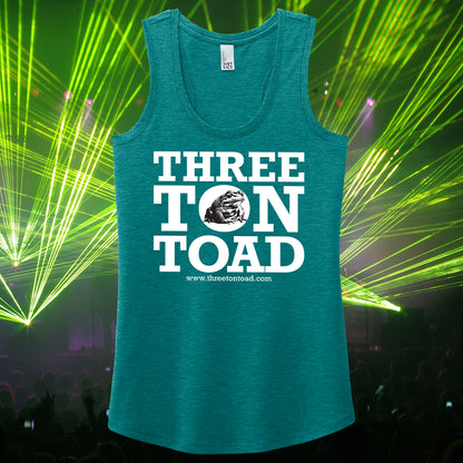 Three Ton Toad Logo Women's Racerback Tank