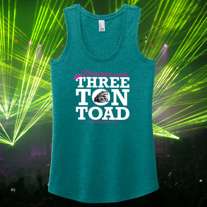 Three Ton Toad Princess Logo Women's Racerback Tank
