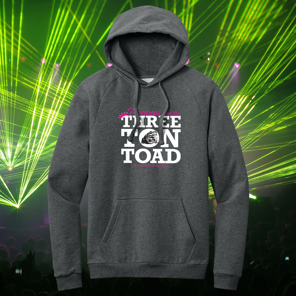 Three Ton Toad Princess Logo Fleece Hoodie