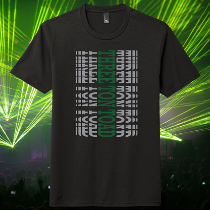 Three Ton Toad Vertical Tri-Blend T-Shirt