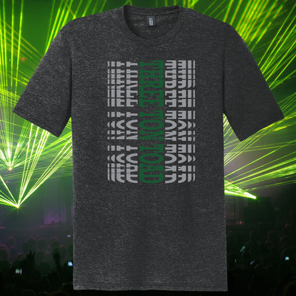 Three Ton Toad Vertical Tri-Blend T-Shirt