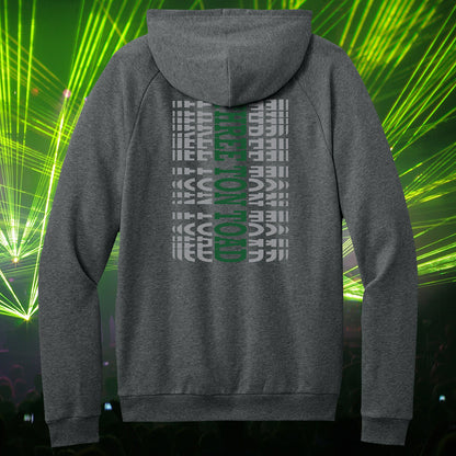 Three Ton Toad Vertical Fleece Hoodie