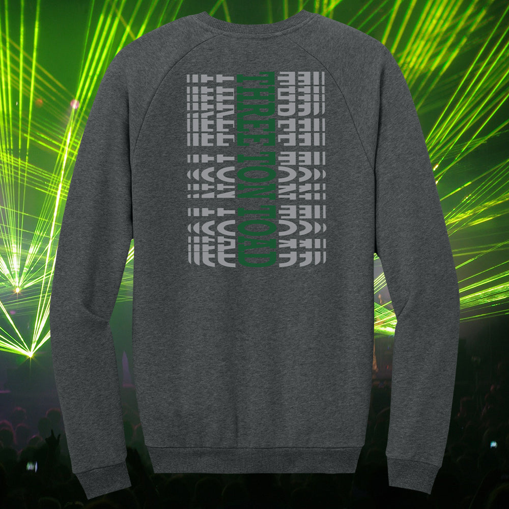 Three Ton Toad Vertical Fleece Crewneck Sweatshirt