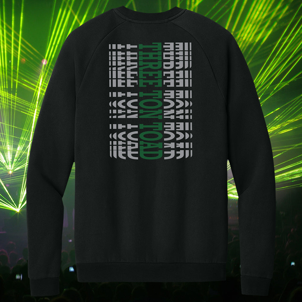 Three Ton Toad Vertical Fleece Crewneck Sweatshirt