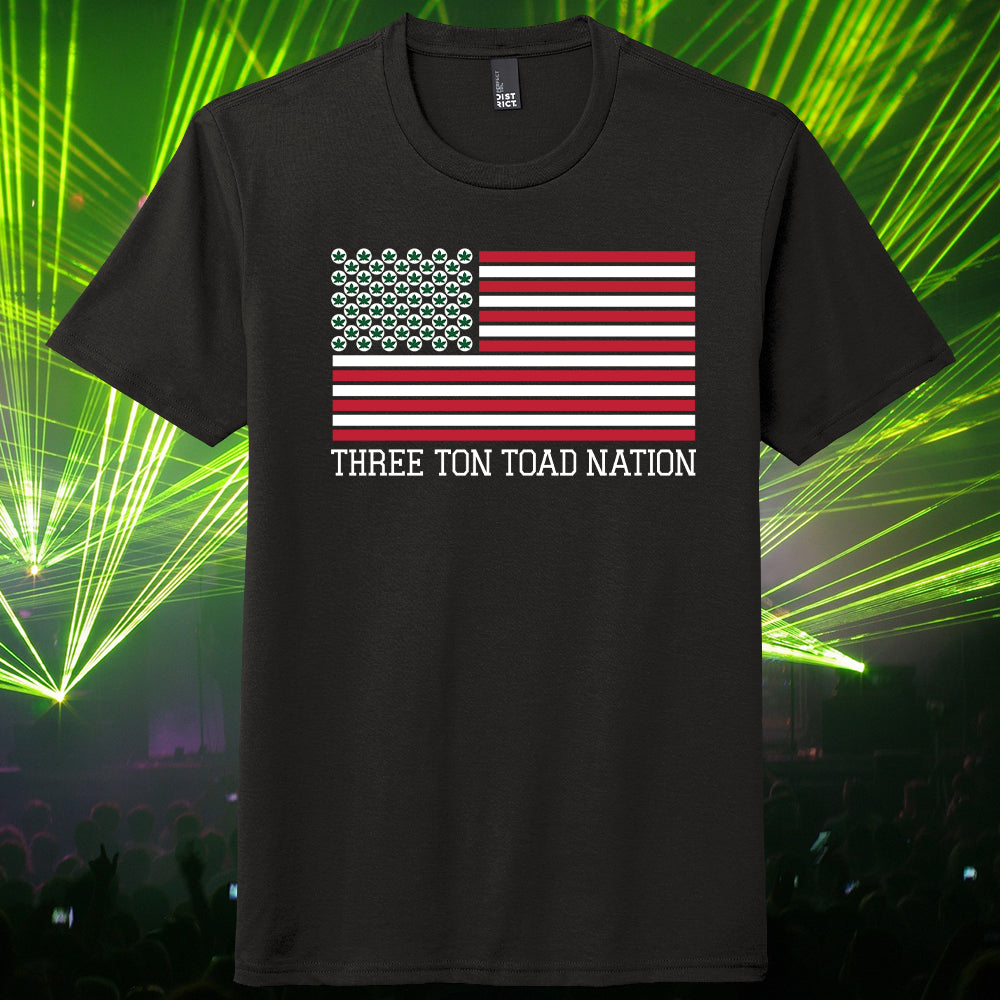 Three Ton Toad Nation Tri-Blend Tee
