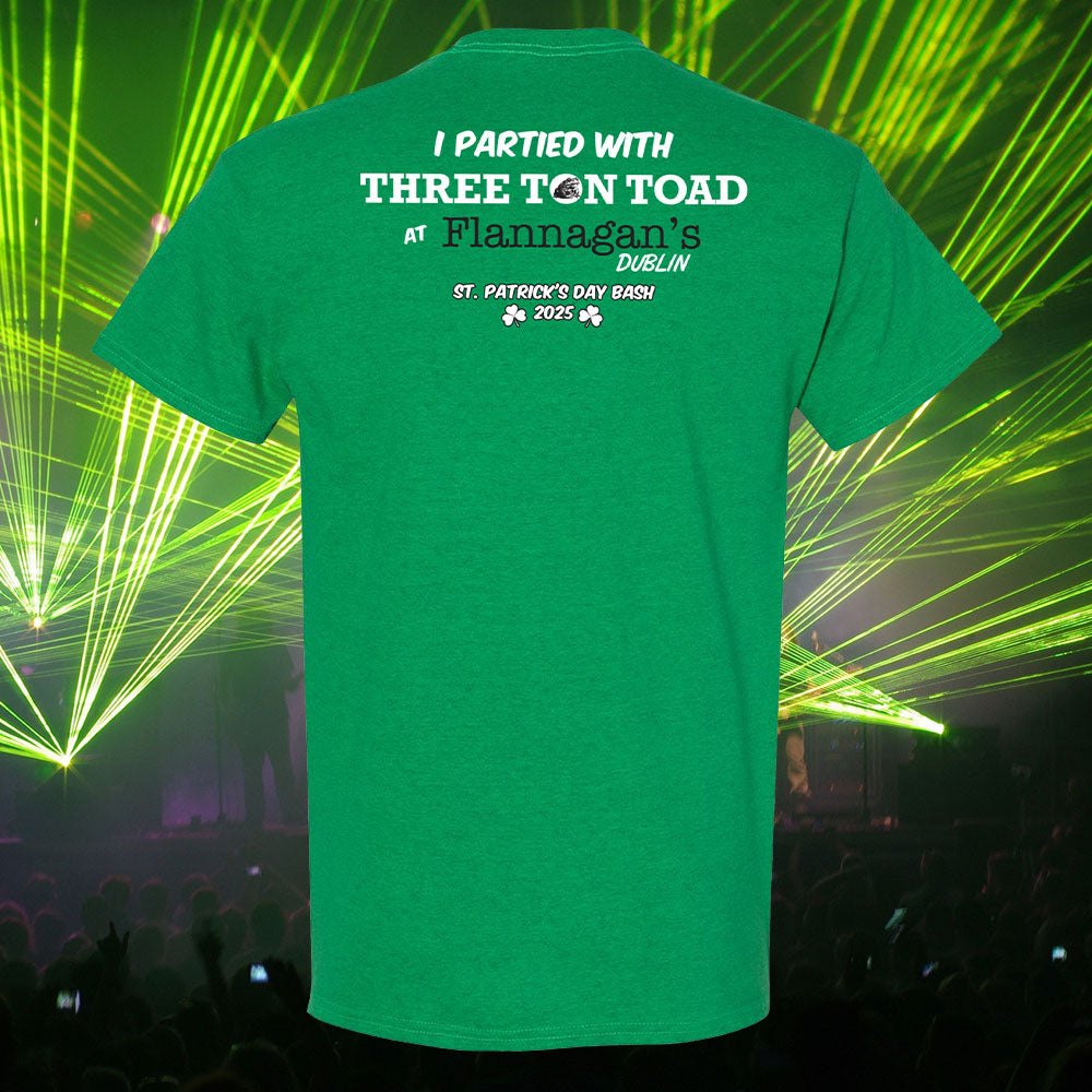 Limited Edition - Three Ton Toad, St. Patrick's Day Event Heavy Cotton T-Shirt